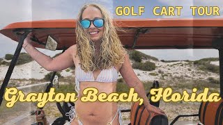 Golf Carting Through Grayton Beach, FL