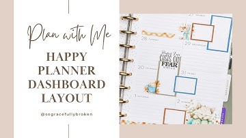 Plan With Me! | Classic Happy Planner Dashboard Layout | October 2025