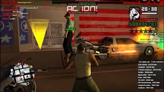 San Andreas Gaming  MTA SAUR RPG - KILLING COPS (5MIN WITH PSYCHO)