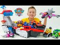 Chris et Niki PAW Patrol Mighty Movie jouets Mission de sauvetage