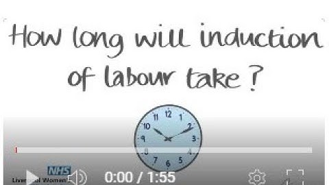 How long will induction take?