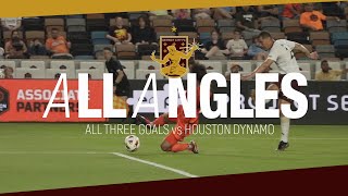 ALL ANGLES: Detroit City FC's THREE GOALS against Houston Dynamo