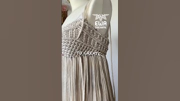 MACRAME BRIDAL CROP TOP in process 🤍🤍🤍 #macrame #shorts #corsettop #macramè #behindthescenes