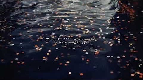 Taylor Swift - the 1 (Lyrics Video)