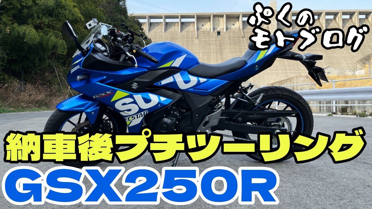 【GSX250R】#2 納車初プチツーリング