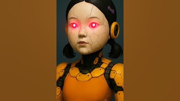 Young Hee Robotic Suit - Squid Game Concept #shorts #squidgame