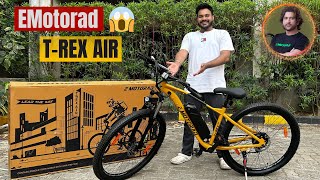 2024 EMOTORAD T-REX AIR ELECTRIC CYCLE DETAILED REVIEW 😱 | BEST E-CYCLE IN INDIA | MOST AFFORDABLE |