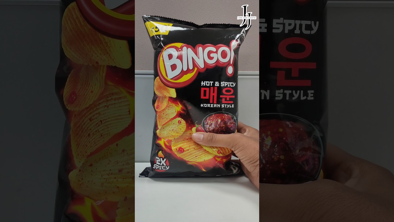 Bingo Hot and Spicy Korean Style Potato Chips Unpacking and Review