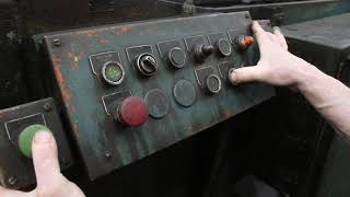 5 TON X 48" DETROIT HORIZONTAL PULL TYPE BROACH: STOCK #68497