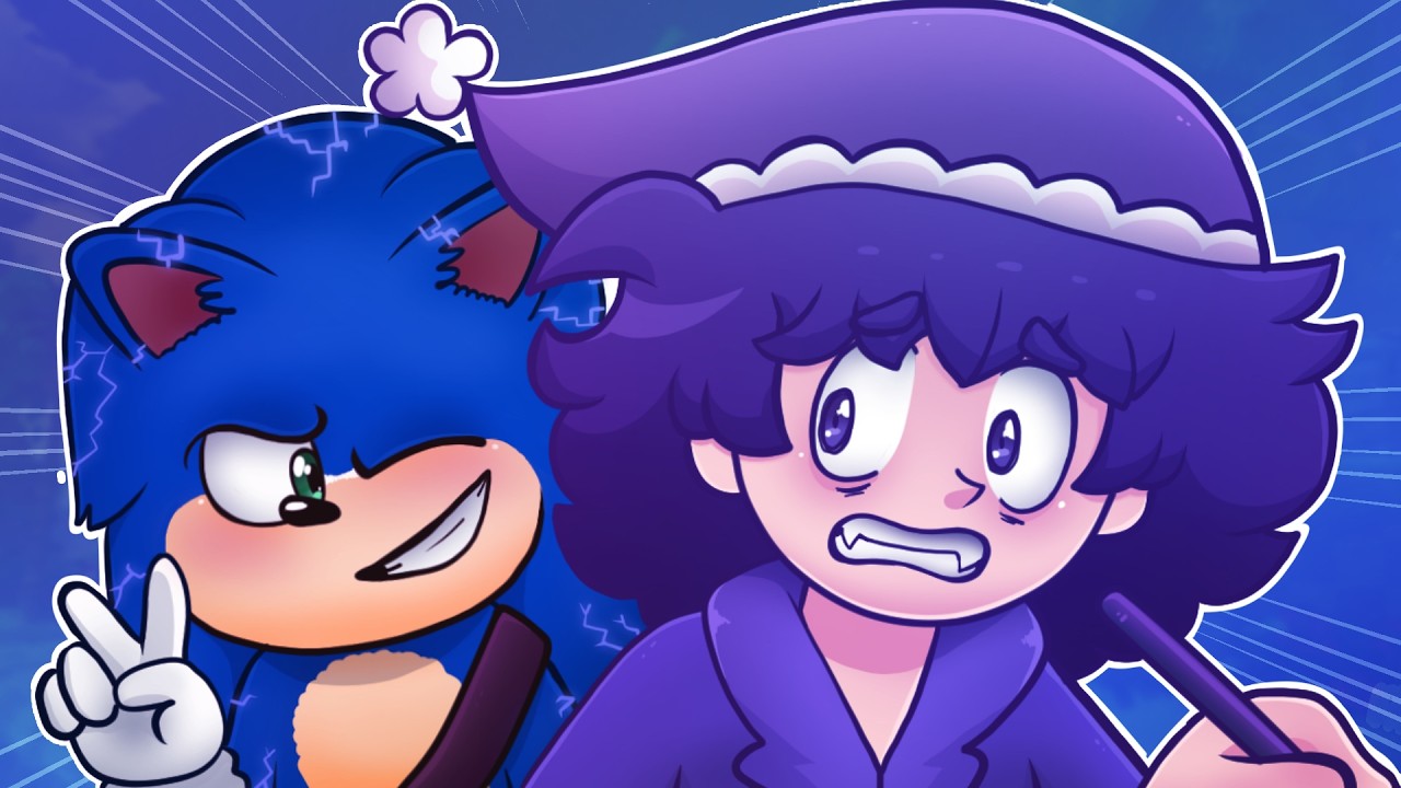 Eu SONHEI com o SONIC (e transformei numa animação)