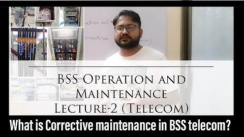 Telecom BSS (Operation and Maintenance ) Lecture#2