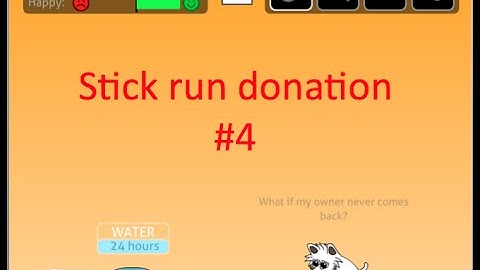 Stick run donation #4