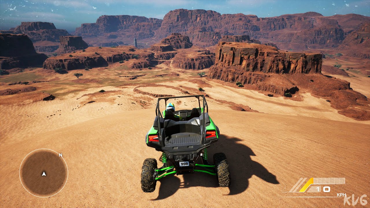 MX vs ATV Legends - Kawasaki Teryx KRX 1000 - Open World Free Roam