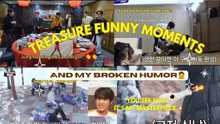 YG TREASURE FUNNY MOMENTS (IF YOU LAUGH YOU'RE BROKEN TOO) 🔧🤣