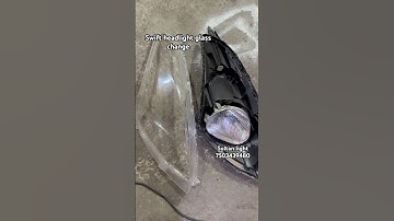 Swift headlight glass change✨🏎️#mayapuri #swift #swiftlovermodified #car #modified #swifties