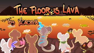 The floor is lava - meme