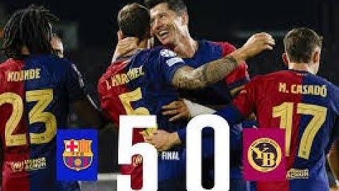 HIGHLIGHTS | FC BARCELONA 5 vs 0 YOUNG BOYS | UEFA CHAMPIONS LEAGUE 2024/25