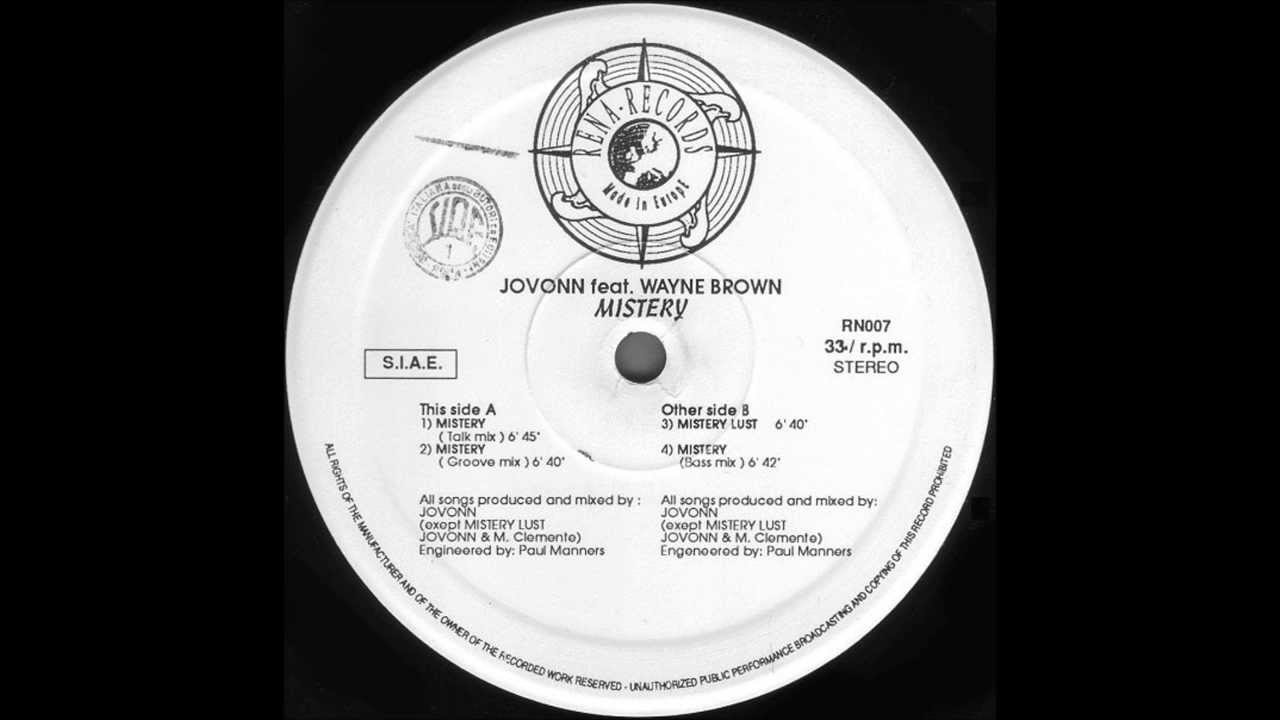 Jovonn feat Wayne Brown - Mistery (Talk Mix) - Rena Records