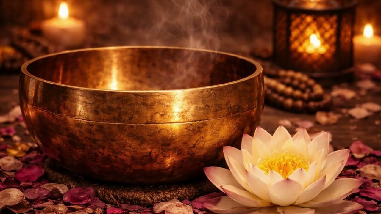Anxiety Spiking? You'll Feel Calm in 15 Minutes (432Hz Tibetan Bowls)