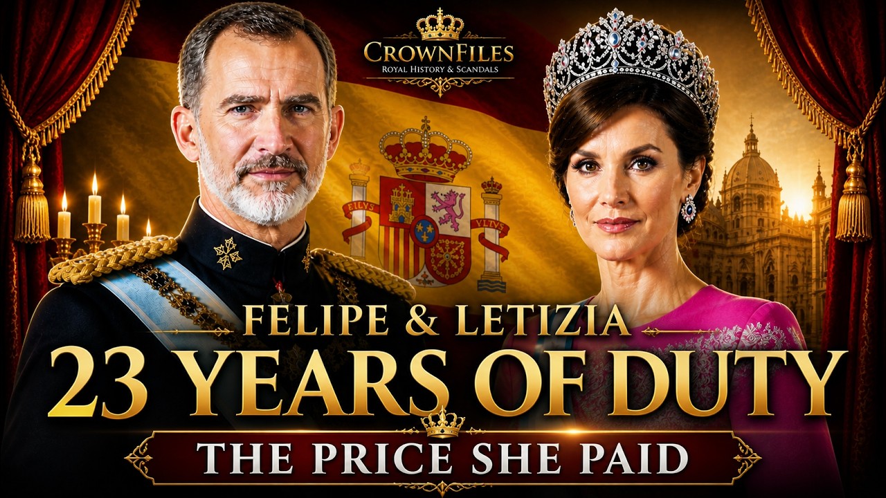 Felipe and Letizia: Spanish Media Reveal 23 Years of Duty — and the Price She Paid