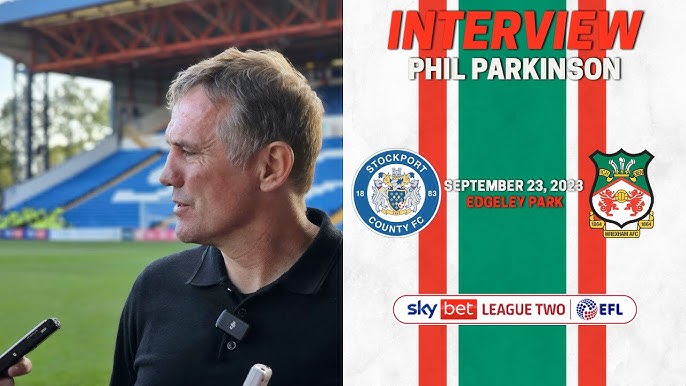 PHIL PARKINSON - Post-Match Interview - ALTRINCHAM Vs KIDDERMINSTER HARRIERS  24/10/2023 