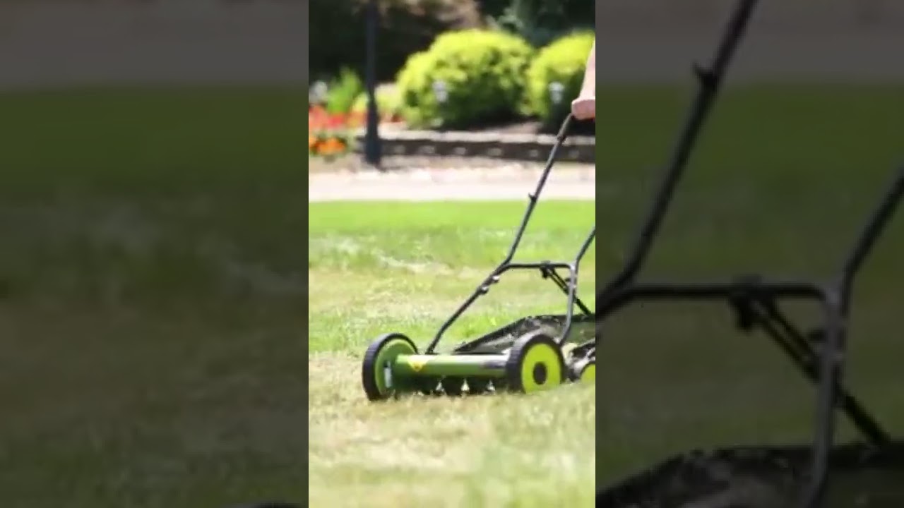 Top 5: Best Reel Mower [2022]  Cut your grass without the pollutants!  #shorts 