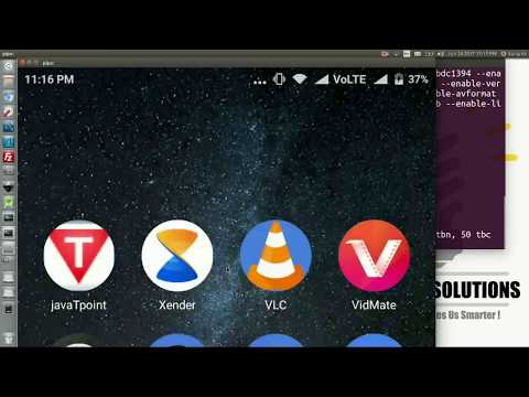 How To Mirror Android Device Screen to Your Ubuntu Linux Desktop with ADB Connection hqdefault