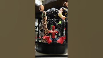 Avengers speelgoed met superheld #marvel #spiderman