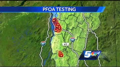 How does PFOA get into groundwater?