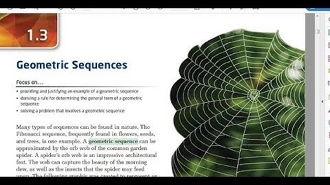 PC 20 1.3 Geometric Sequences