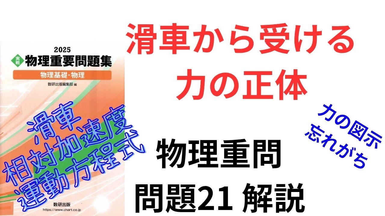 再アップ）【高校物理】2025物理重問 問題21(2026 問題21)【大学受験
