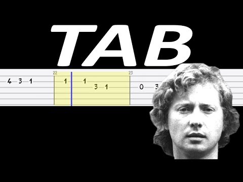 🎸 Dni, których nie znamy (Marek Grechuta) - melodia TAB (gitara) 🎵 TABY I NUTY W OPISIE 🎼