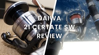 Reel Review: DAIWA 21 Certate SW - Light? Strong? Powerful?