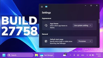 New Windows 11 Build 27758 – New File Explorer Feature, Task Manager Mica Design, and Fixes (Canary)
