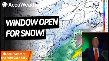 The Forecast Feed: The Window is Open For Snow!