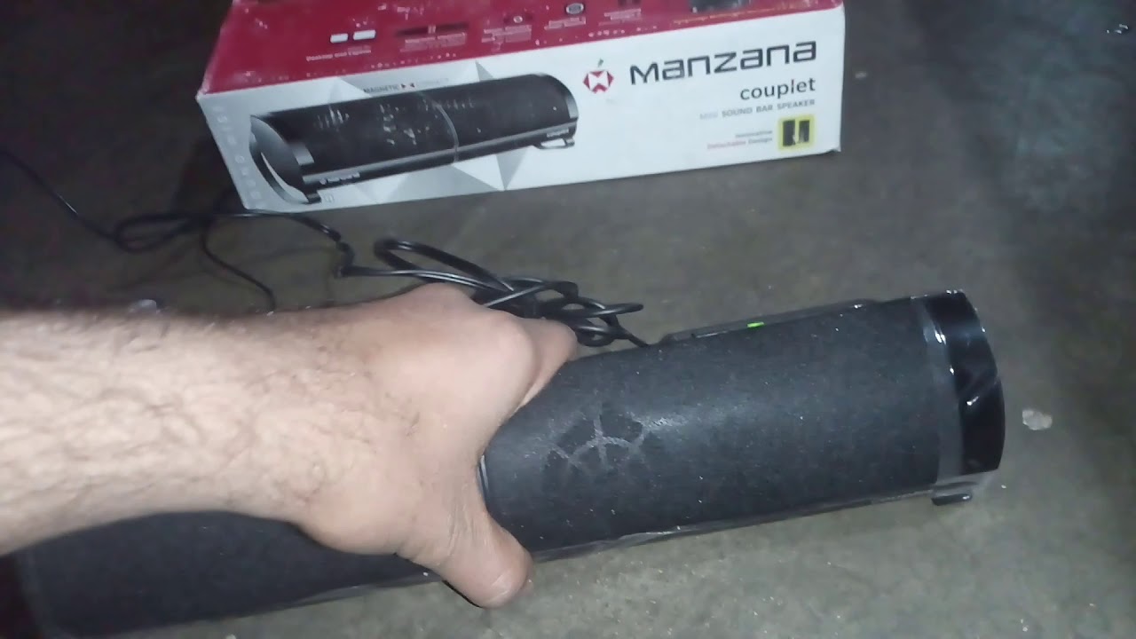 manzana blu megatone 2.1 bluetooth speaker