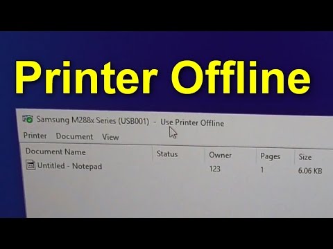 printer why print won offline