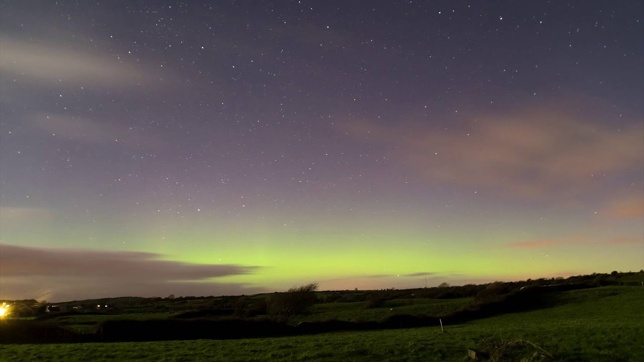 Winter Solstice Aurora Borealis & Light Pillars 2015. YouTube