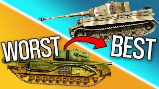 RANKING EVERY TANK IN BF5 FROM WORST TO BEST! [Outdated😅]
