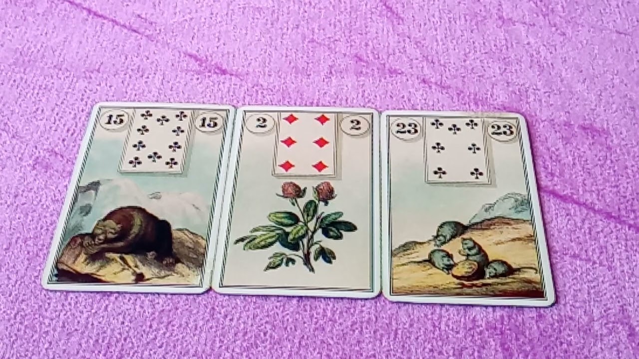 КАРТА КРЫСЫ В ТРИАДАХ ЛЕНОРМАН. 