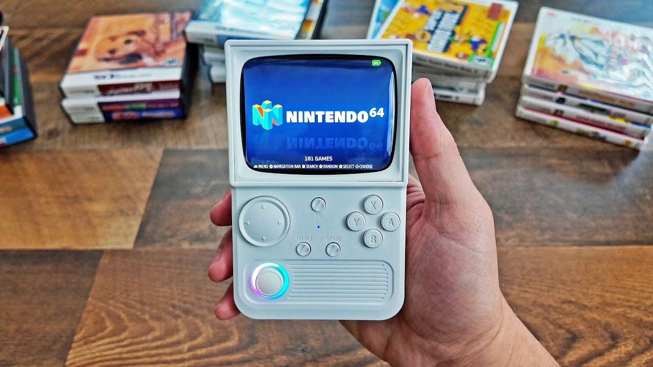 R36T Retro TV Gaming Handheld Unboxing & First Look - YouTube