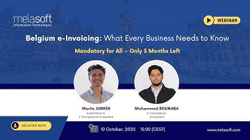 LIVE Webinar: Belgium E-Invoicing, Peppol & ViDA Explained #belgiumeinvoicing #Peppol