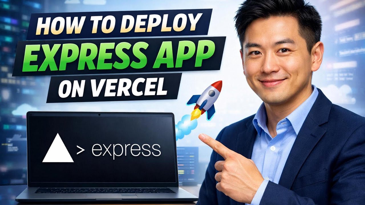 How to DEPLOY EXPRESS APP on Vercel (Step by Step) - YouTube