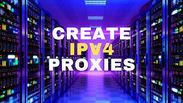 Private IPV4 proxy Creation Script | IPV4 datacenter proxy server
