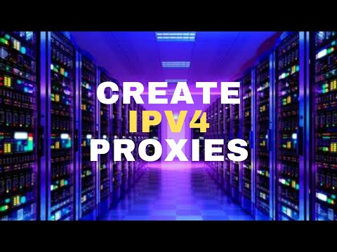 Private IPV4 proxy Creation Script | IPV4 datacenter proxy server