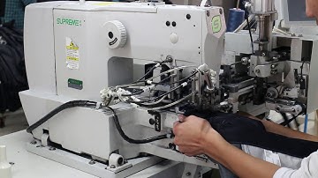 SP 254 ZD Double Needle Belt Loop Machine