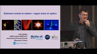 Extreme events in nature, rogue wave in optics, by J. Dudley