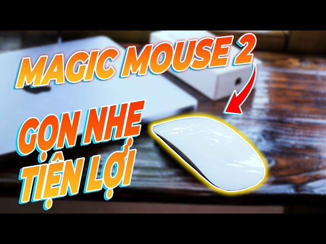 Magic Mouse 2: Gọn nhẹ, tiện lợi khi sử dụng| Minh Tuấn Mobile