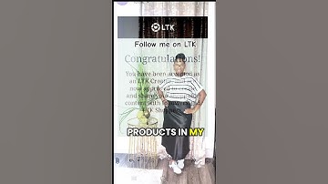 Click on the link in my bio to follow me on LTK! #LTK #tiktokshop #contentcreator #influencer