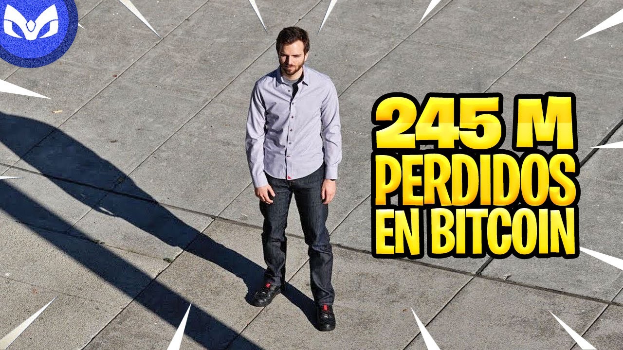 PIERDE 245 MILLONES EN BITCOIN POR OLVIDAR CLAVE!!!!!!